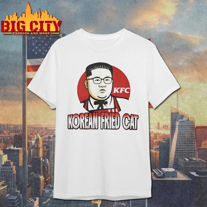 Korean Fried Cat Kim Jong Un T-shirt