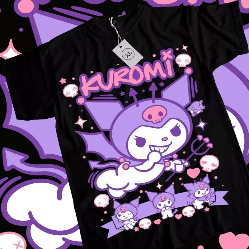 Korumiii Kawaii Anime T-Shirt & Sweatshirt, Cute Animated Graphic Tee, Anime Manga Lover Gifts Hoodie | UrbanDripWear.com
