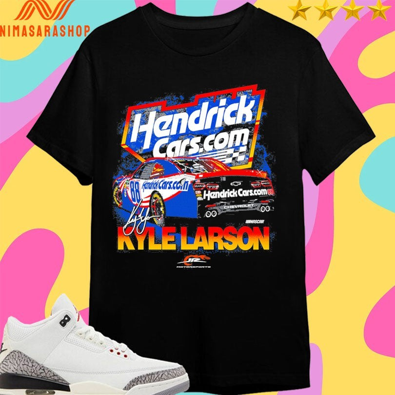Kyle Larson #88 Hendrick Cars Signature Shirts