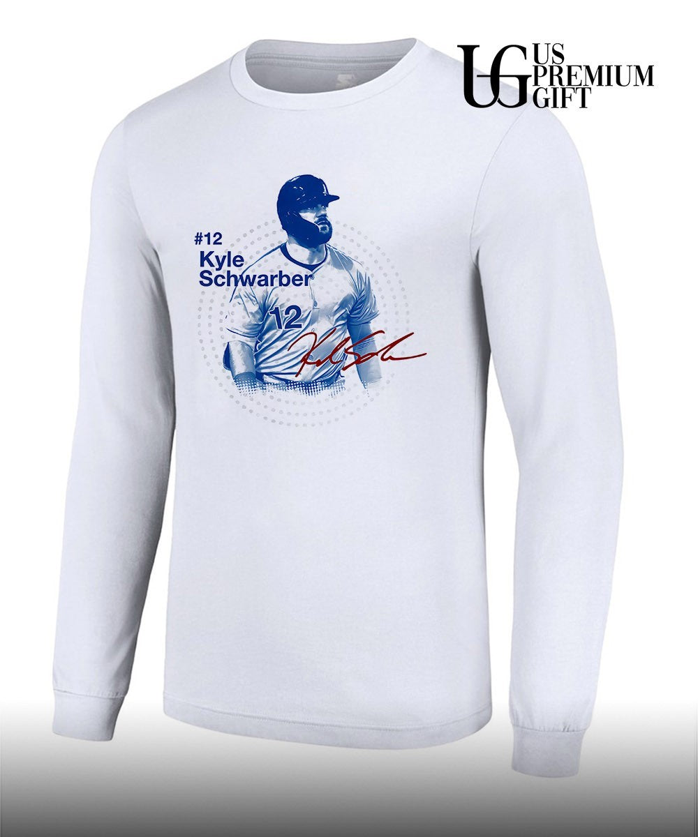 Kyle Schwarber 12 Philadelphia Phillies MLB Baseball signature shirt