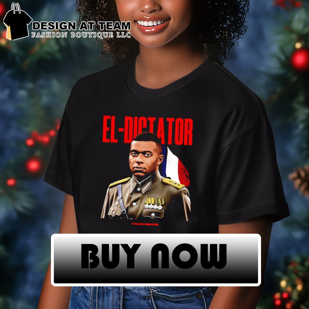 Kylian Mbappe EL-Dictator France flag World Cup 2026 shirt