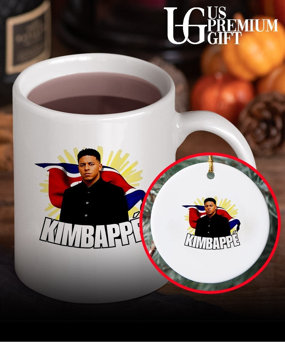 Kylian Mbappe Kim Jong Un North Korea Political Kimbappe mashup shirt