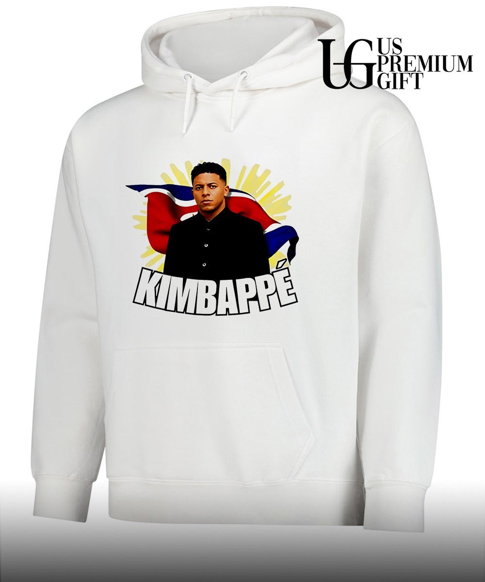 Kylian Mbappe Kim Jong Un North Korea Political Kimbappe mashup shirt