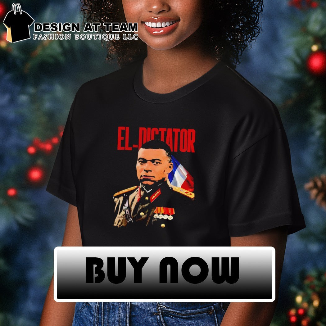 Kylian Mbappé The Dictator Humorous French Football shirt