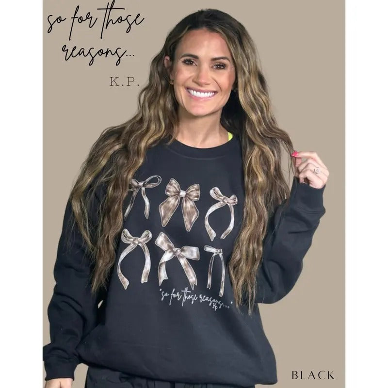 Kylie Pitts SO FOR THOSE REASONS Sweatshirt, Kylie Pitts SO FOR THOSE REASONS Sweatshirt best selling 2024, Kylie Pitts...