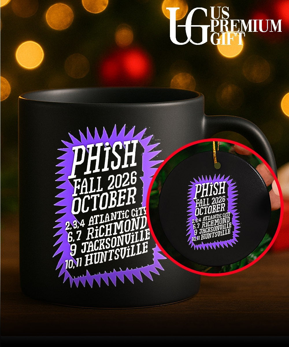Phish Summer Fall 2026 October shirt
