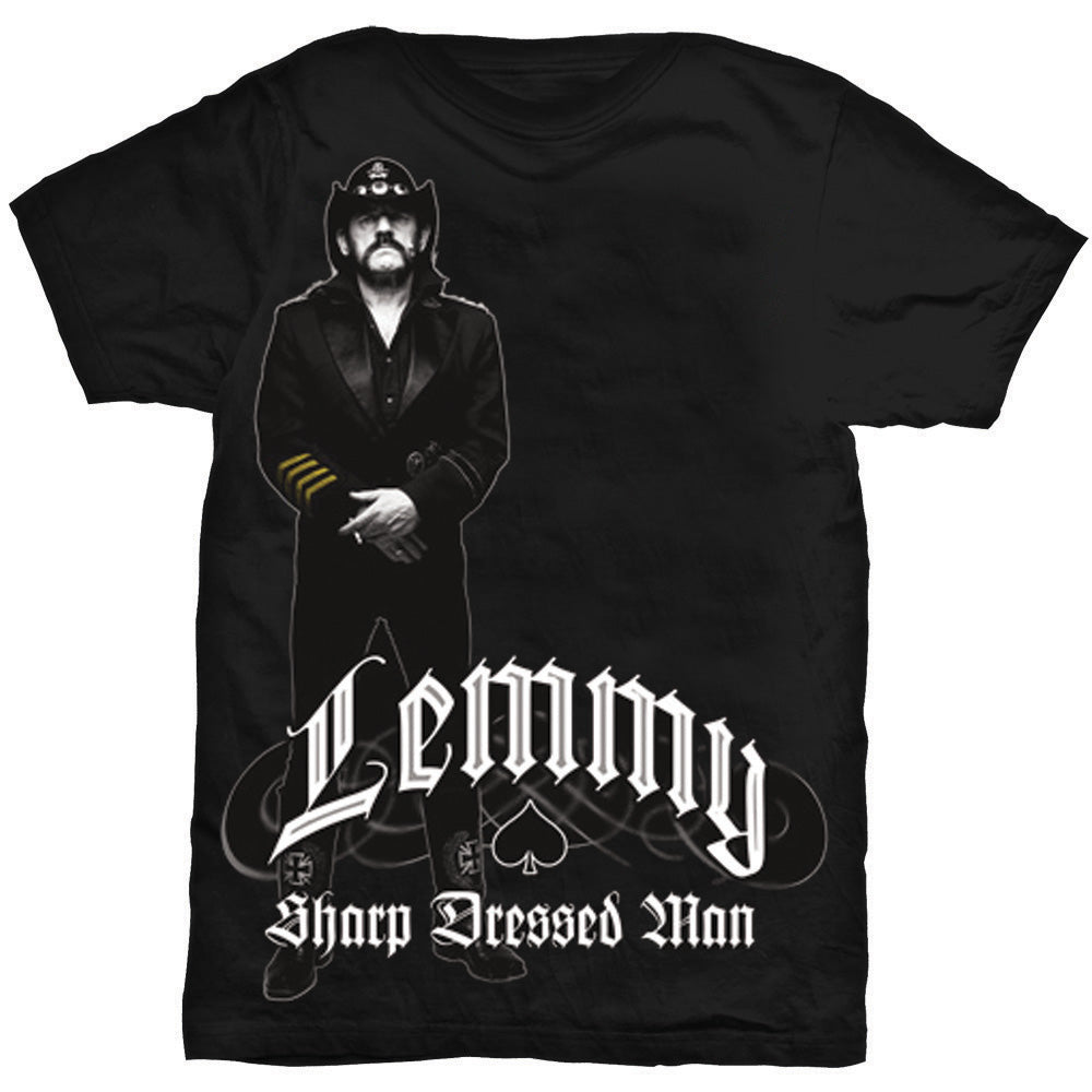 Lemmy | Official Band T-Shirt | Sharp Dressed Man