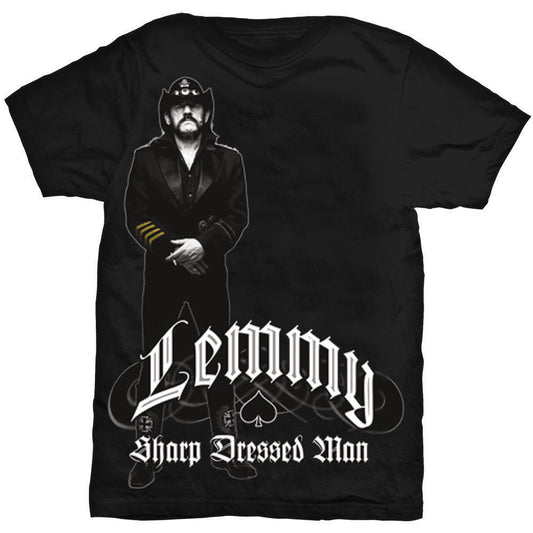 Lemmy | Official Band T-Shirt | Sharp Dressed Man