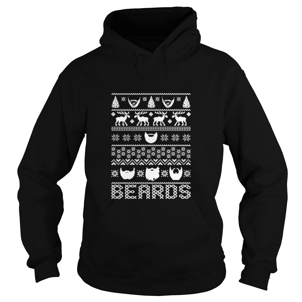 Beards ugly christmas sweater xmas