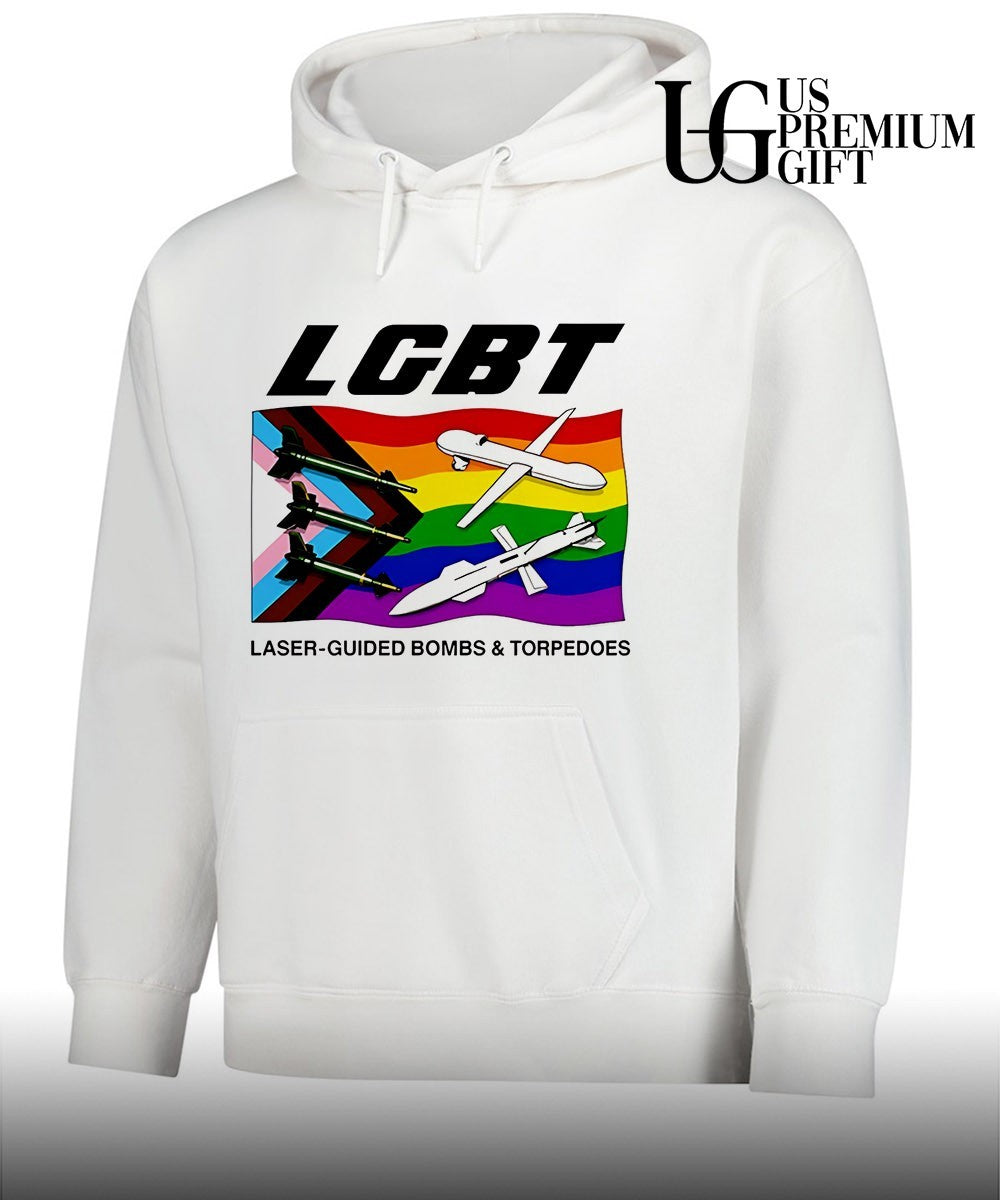LGBT Laser Guided Bombs and Torpedoes flag shirt