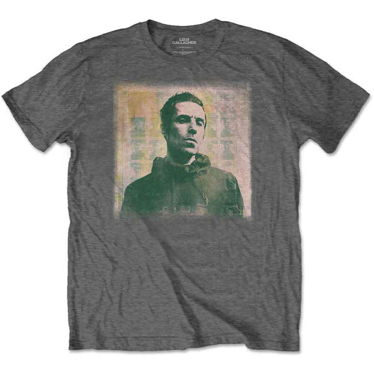 Liam Gallagher Unisex T-shirt , MONOCHROME
