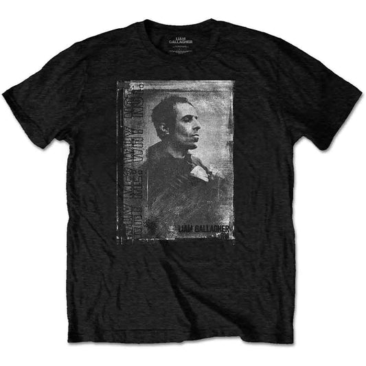 Liam Gallagher Unisex T-shirt , MONOCHROME Style002