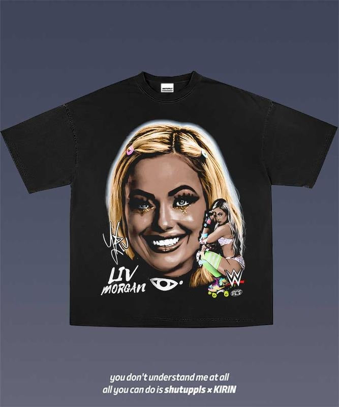LIV MORGAN 1.0 TEE | VINTAGE TEE GRAPHIC T-SHIRT SWEATSHIRT HOODIE | SPORT TEE | GIFT FOR FAN | UrbanDripWear.com