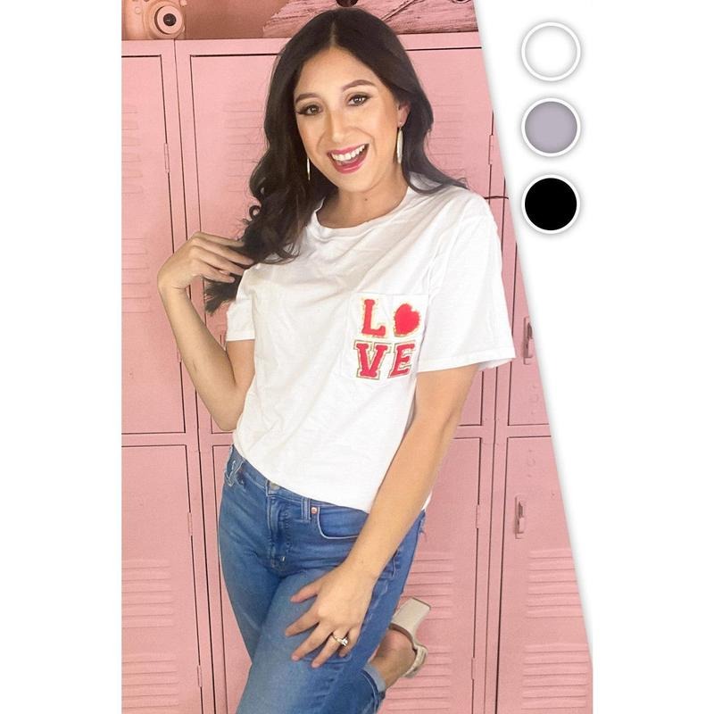 LOVE Pocket T-Shirt Hoodie, Sweatshirt | UrbanDripWear.com
