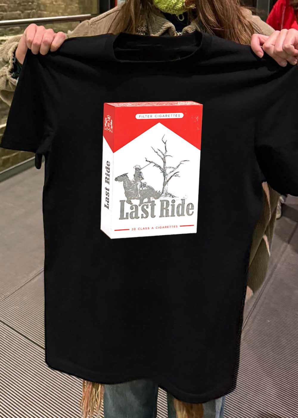 LR Last Ride Cowboy Dead Tree Filter Cigarettes 20 Class A T-Shirt