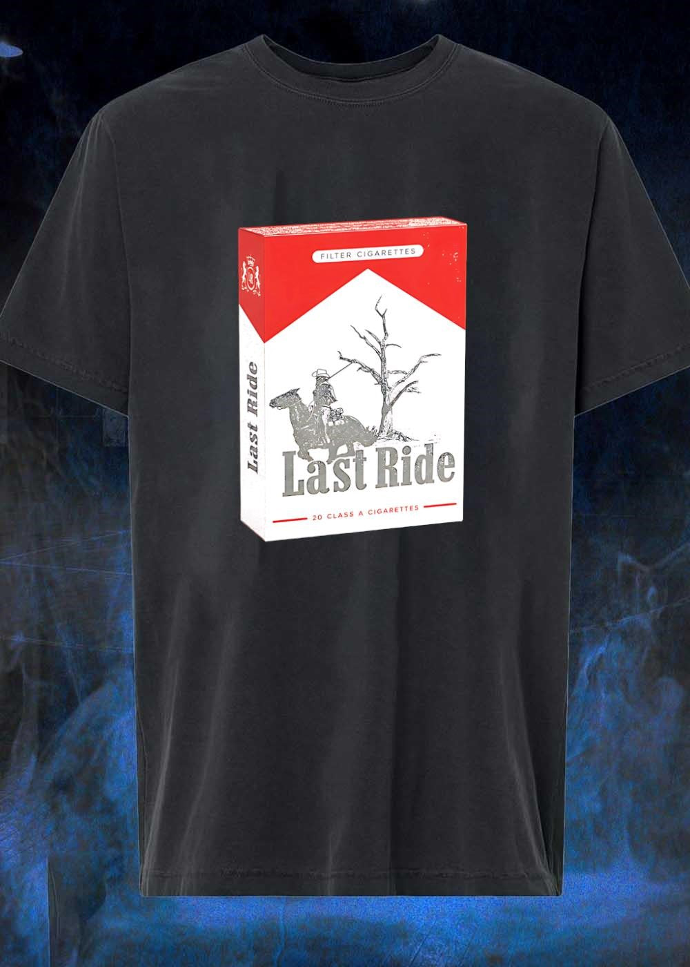 LR Last Ride Cowboy Dead Tree Filter Cigarettes 20 Class A T-Shirt