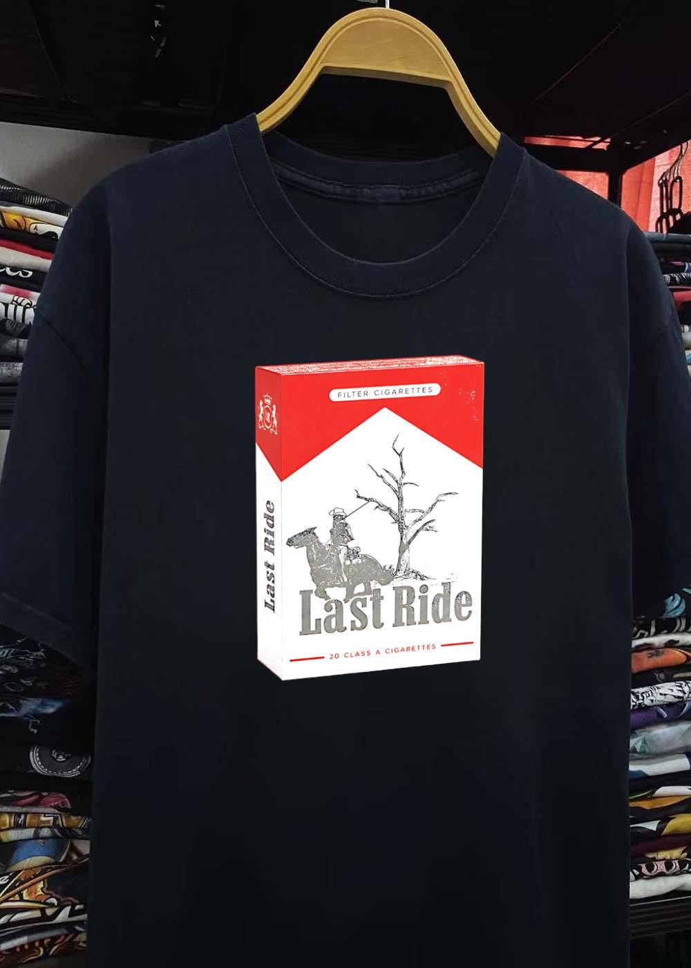 LR Last Ride Cowboy Dead Tree Filter Cigarettes 20 Class A T-Shirt