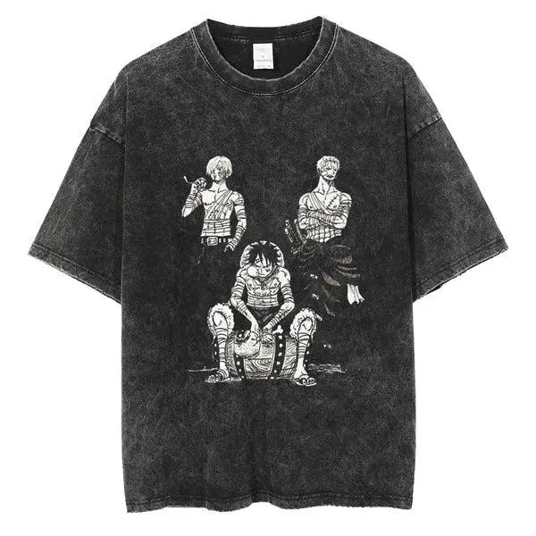 LUFFIxS4NJIxZ0RO VINTAGE TEE, ANIME VINTAGE WASHED TEE Sweatshirt, Hoodie, Comfort Colors | UrbanDripWear.com