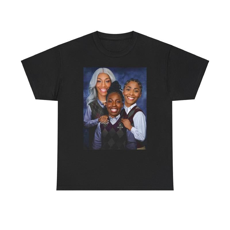LV Aces Step Sisters Vintage T Shirt, Womens Basketball Fans Gifts, Everyone Watches Womens Sports, Game Day Outfit,...
