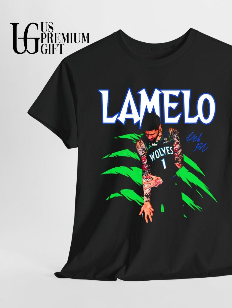 LaMelo Ball Minnesota Timberwolves basketball signature shirt
