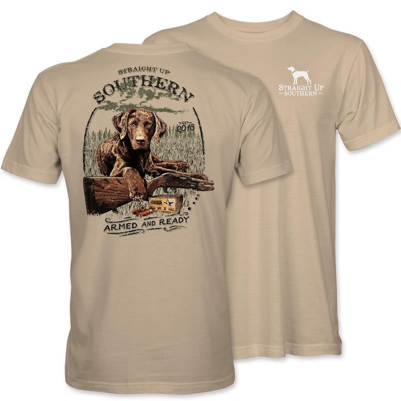 Lab Ready to Hunt T-Shirt , For Her, For Men Casual Cotton Hoodie, Sweatshirt | UrbanDripWear.com