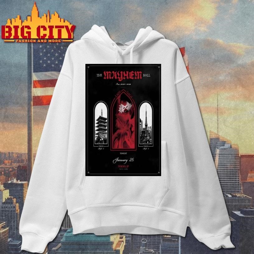 Lady Gaga Tokyo Dome in Tokyo JP Jan 26 2026 Poster Shirt