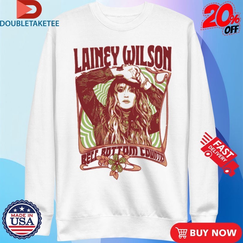 Lainey Wilson Bell Bottom Country Peach Shirts