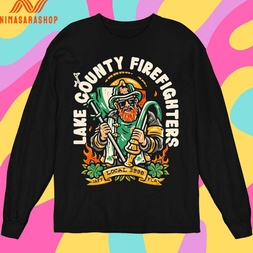 Lake County Firefighters Local 3990 Iaff Fla Shirts