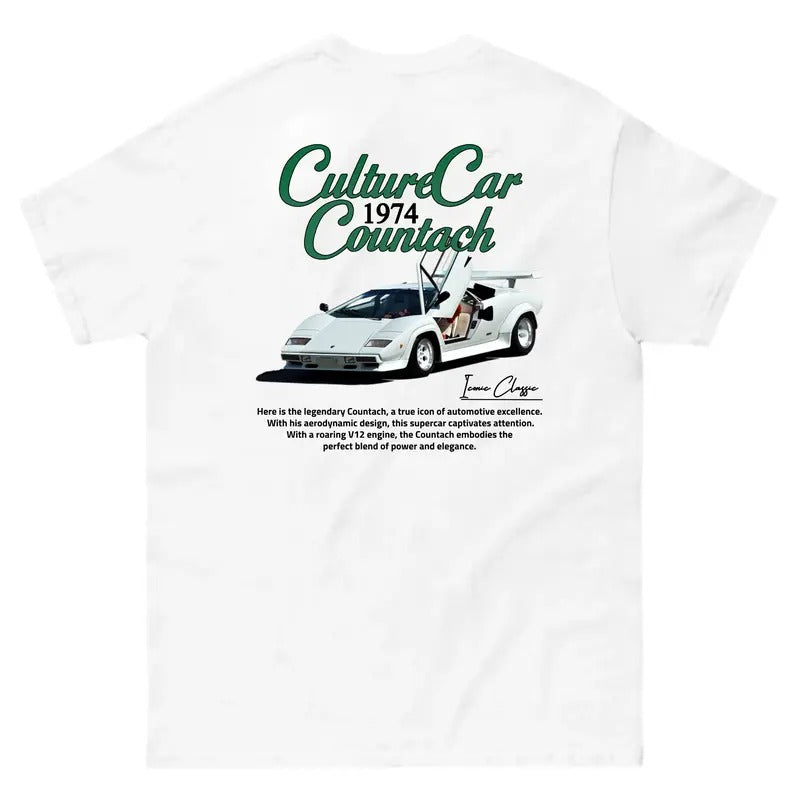 Lamborghini Countach T-shirt, Car Enthusiast Shirt, Cars Clothing Hoodie, Sweatshirt | UrbanDripWear.com