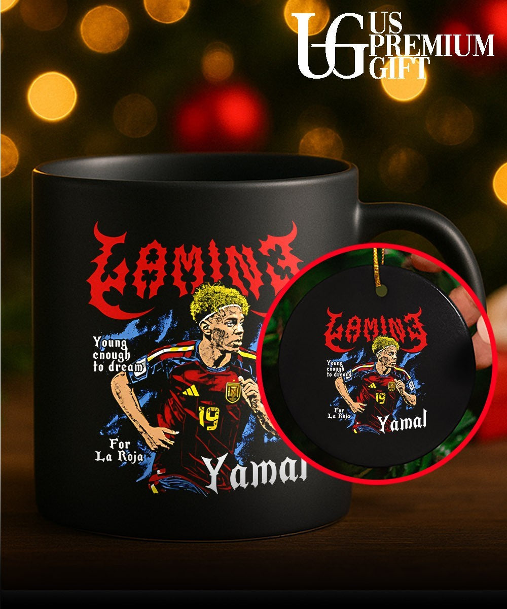 Lamine Yamal Spain National Team La Roja Young enough to dream Gaming shirt