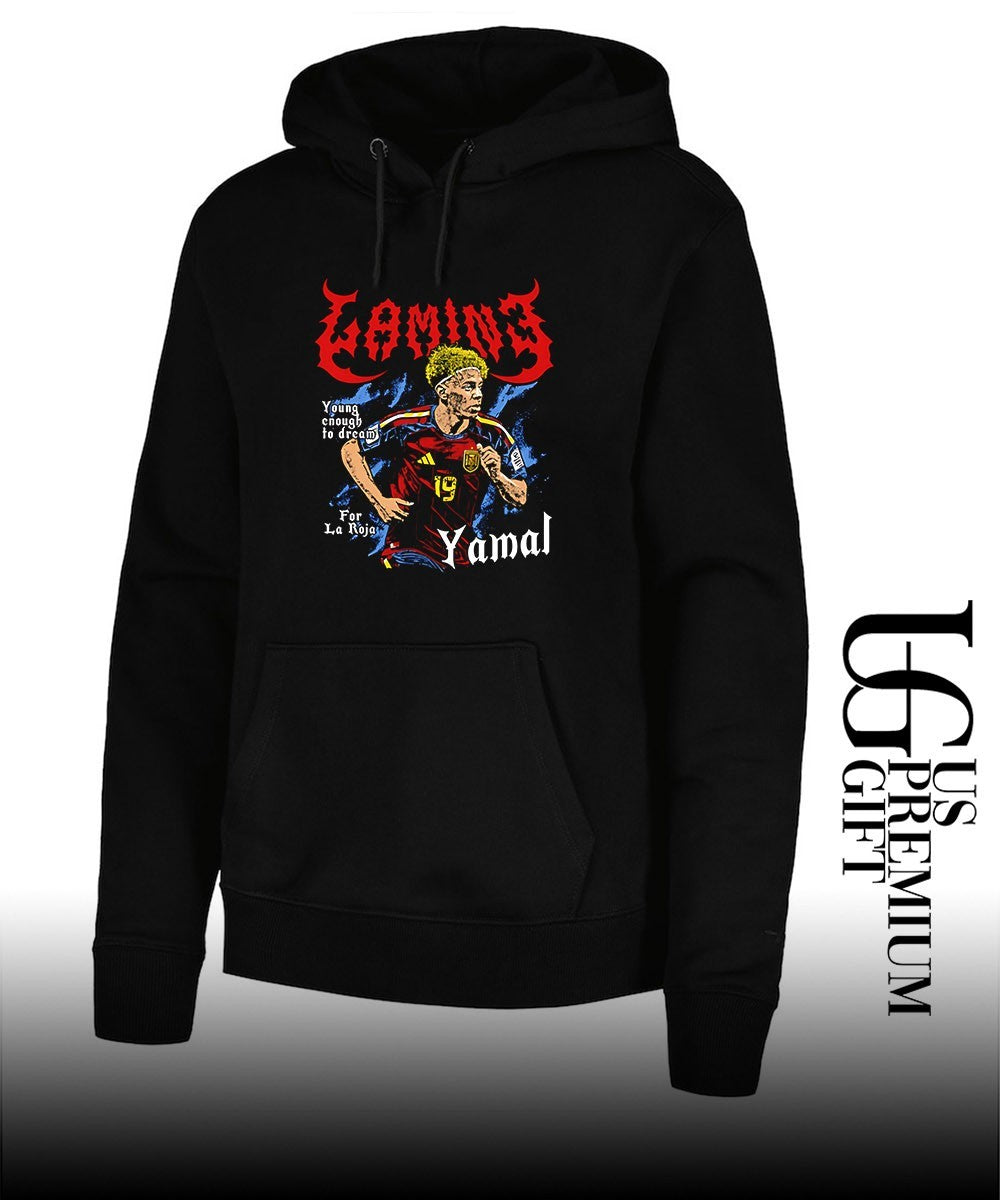 Lamine Yamal Spain National Team La Roja Young enough to dream Gaming shirt