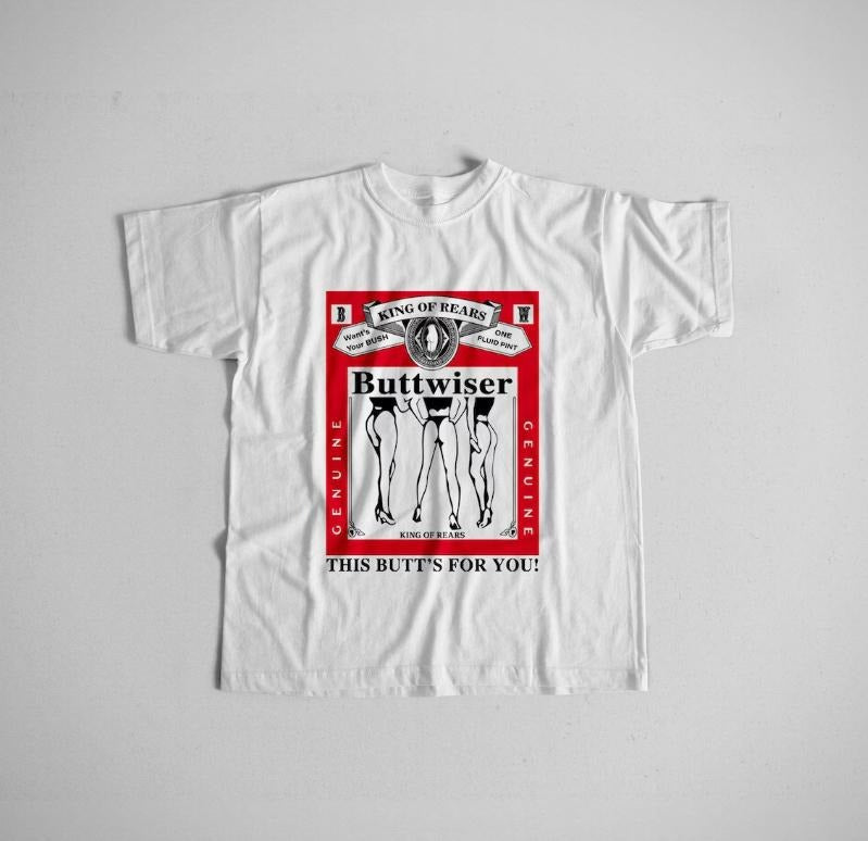 Lana Buttwiser T Shirt  Aesthetic - 90s  Retro  Vintage Unisex T-shirt Menswear Hoodie, Sweatshirt | UrbanDripWear.com
