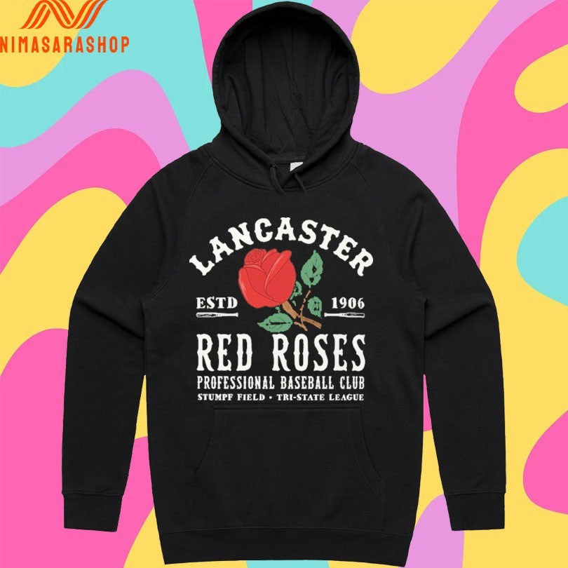 Lancaster Red Roses Professional Baseball Club Stumpf Field Tri-State League Estd 1906 Shirts