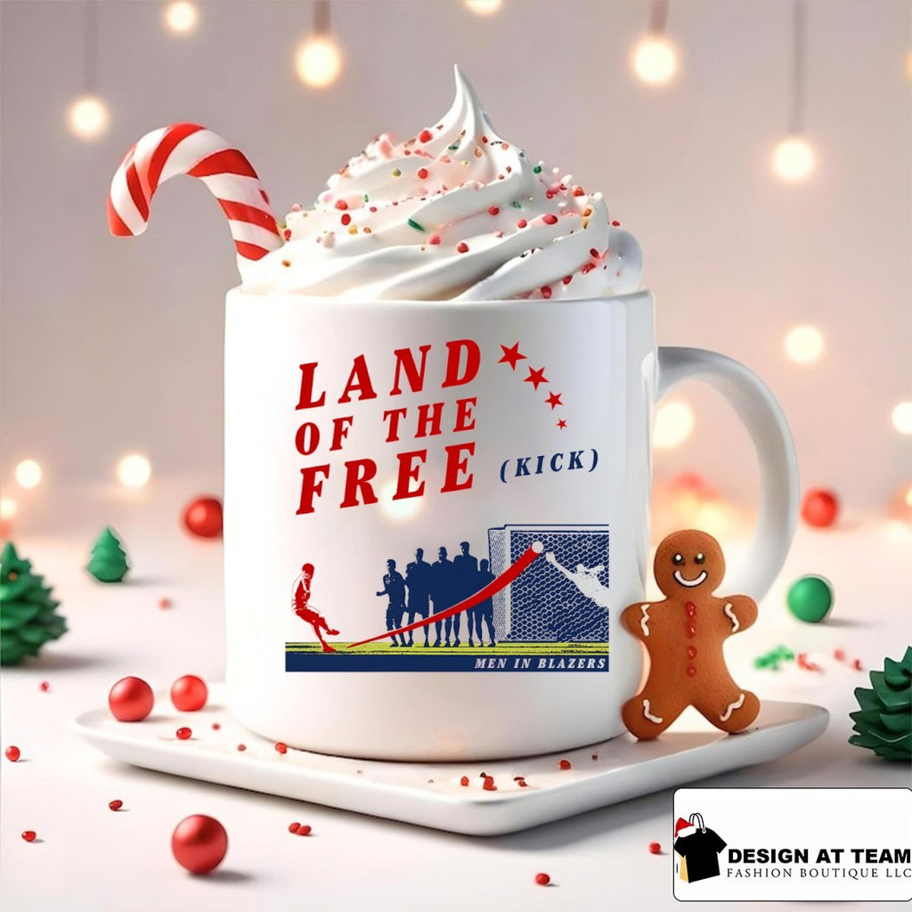 Land of the Free Kick Men in Blazers shirt