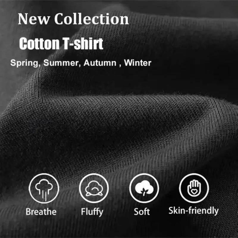 [Large Printed T-Shirt] Extra Large Printed Men's T-Shirt | Summer Casual Short Sleeved, Plus Size Hoodie, Sweatshirt