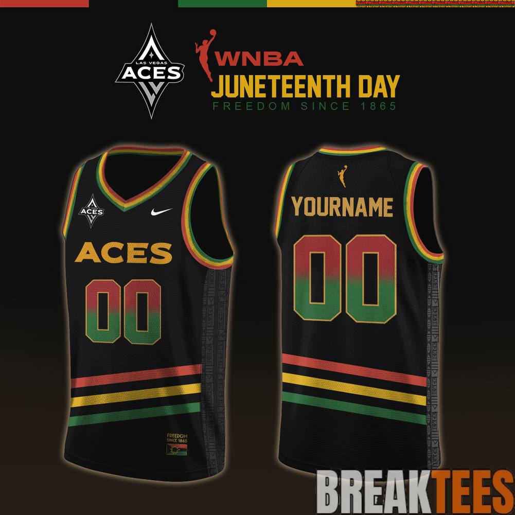 Las Vegas Aces 2026 WNBA x Juneteenth Day Basketball Jersey