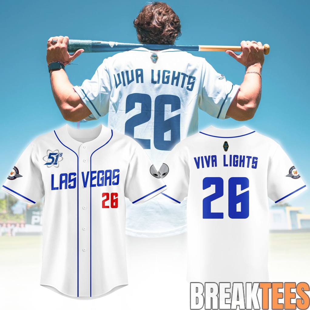 Las Vegas Aviators 51’s Throwback Custom Baseball Jersey