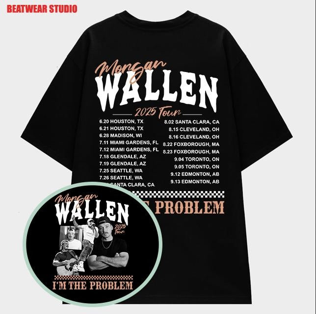 Last Night Country Music Tour 2025 I'm The Problem Tour T-shirt Hoodie, Sweatshirt | UrbanDripWear.com