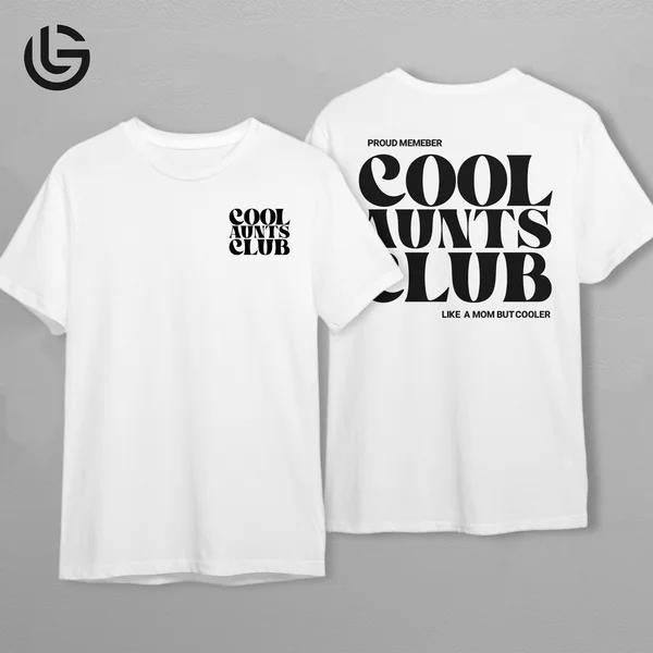 Latarshia Grant Store Like A Mom But Cooler Shirt Cool Aunt Graphic Tee Vintage Font Shirt Gift For Favorite Aunt Hoodie,...