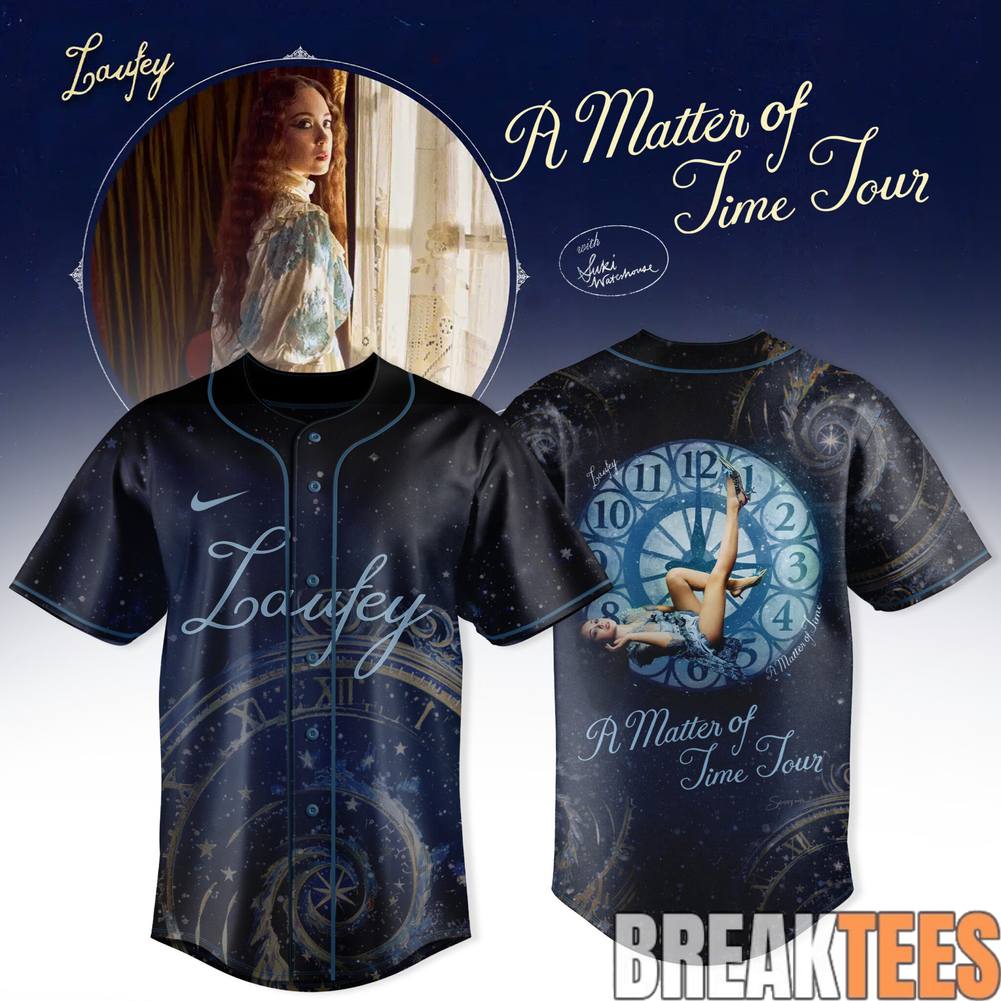 Laufey A Matter of Time Tour 2026 ”Timeless” Baseball Jersey
