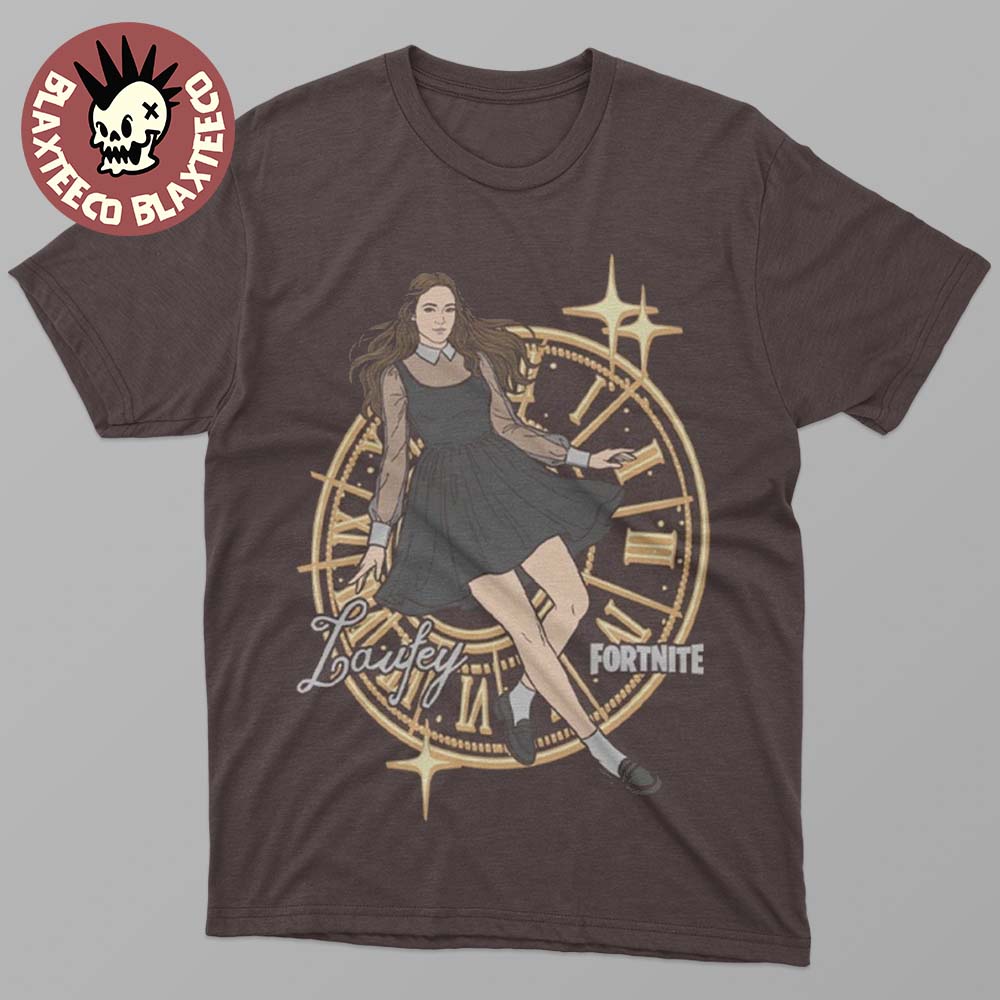 Laufey X Fortnite Clock T-Shirt