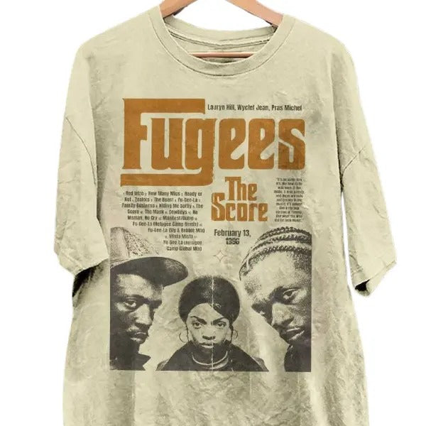 Lauryn Hill Shirt, Lauryn 90s Music Shirt, Fugees Unisex cotton T-Shirt Hoodie, Sweatshirt | UrbanDripWear.com