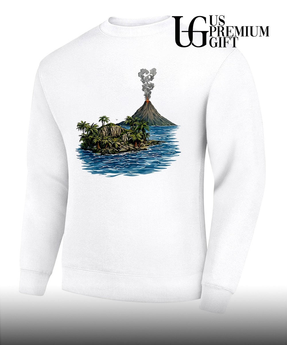 Lava Flow Volcano Tropical Island shirt
