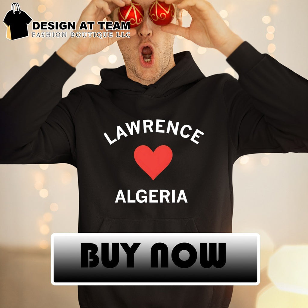 Lawrence heart Algeria 2026 shirt
