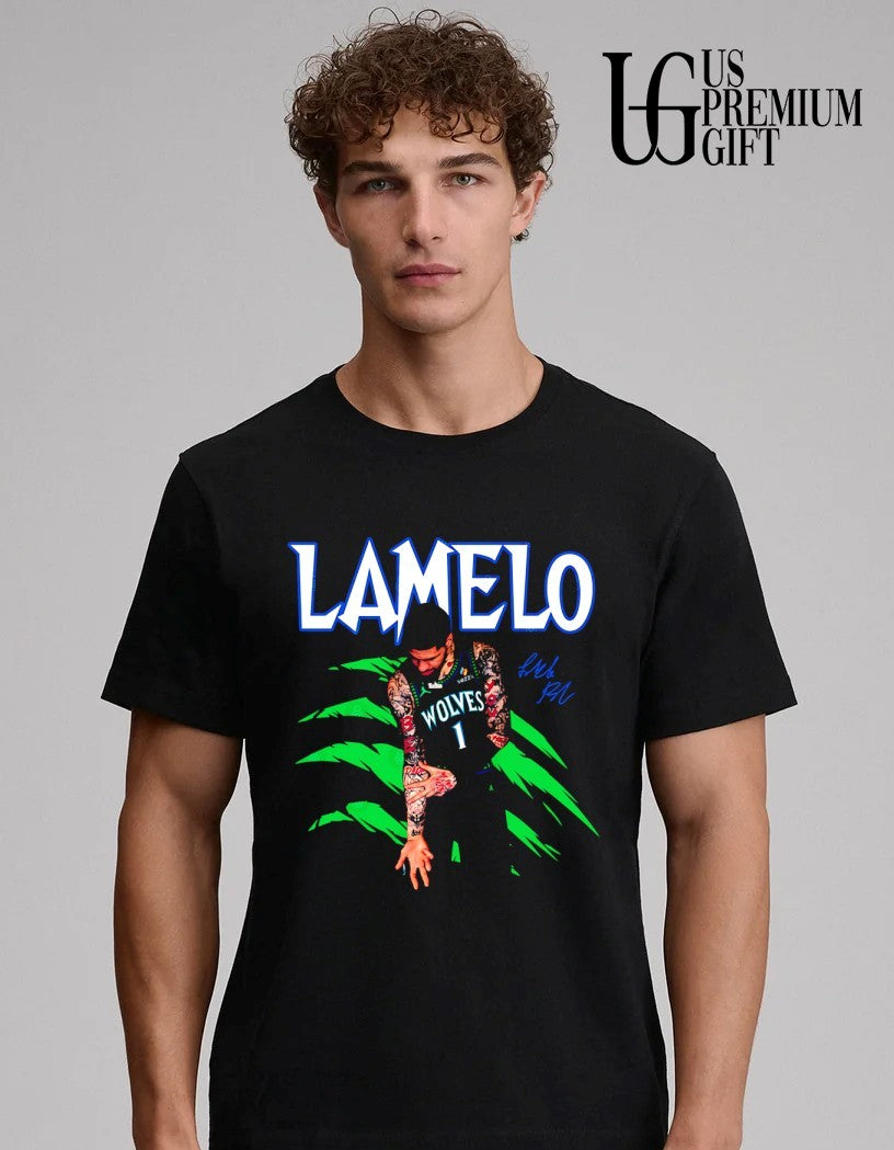 LaMelo Ball Minnesota Timberwolves basketball signature shirt