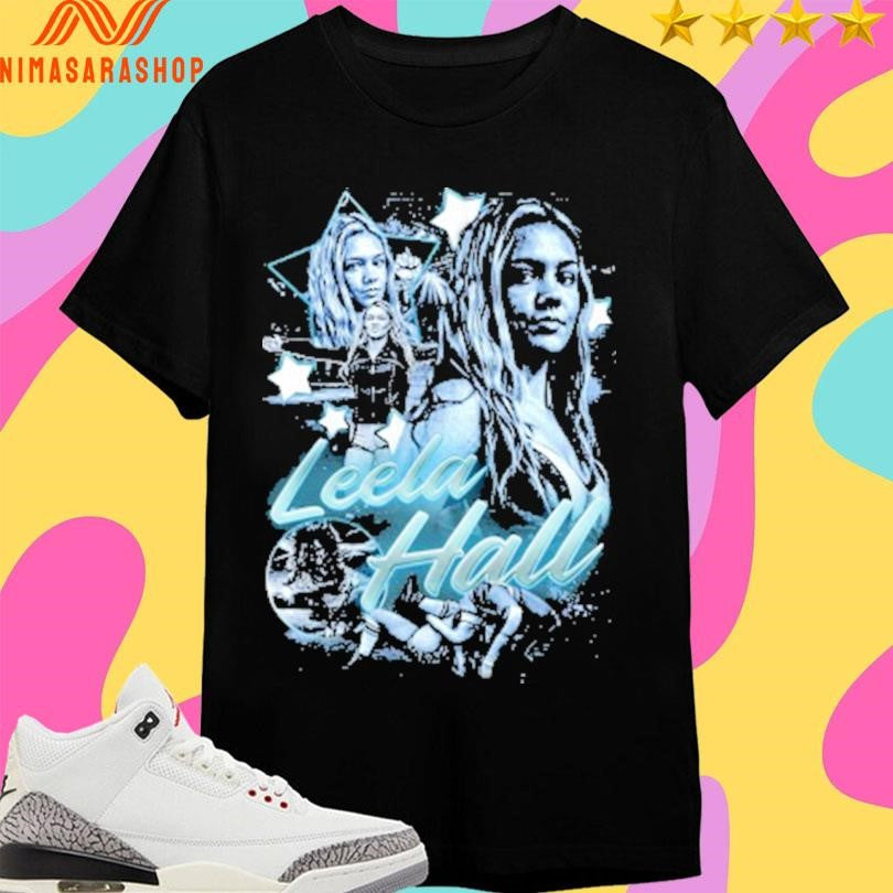 Leela Hall Black And Blue Lh Shirts