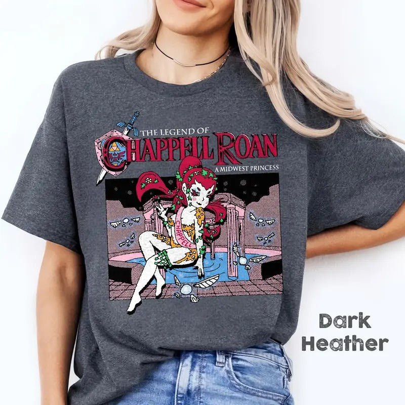 Legend of Chappell Roan Midwest Princess Shirt, Midwest Princess Tee, Chappell Roan Merch, Statue of Liberty shirt...