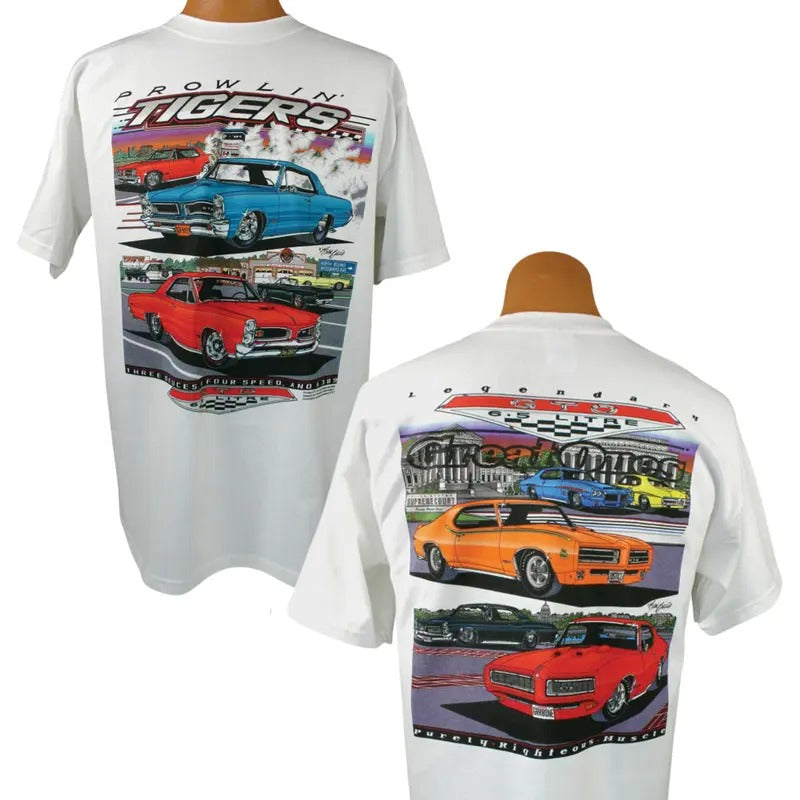 Legendary Prowlin Tigers T-Shirt, Prowlin shirt, Muscle car shirt, car lover shirt, Muscle Cars with Vibrant tee, Car and...