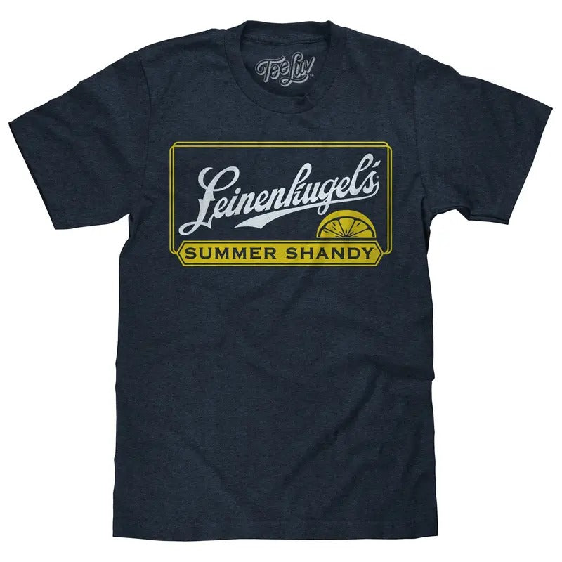 Leinenkugel's Summer Shandy Logo T-Shirt - Navy Hoodie, Sweatshirt | UrbanDripWear.com