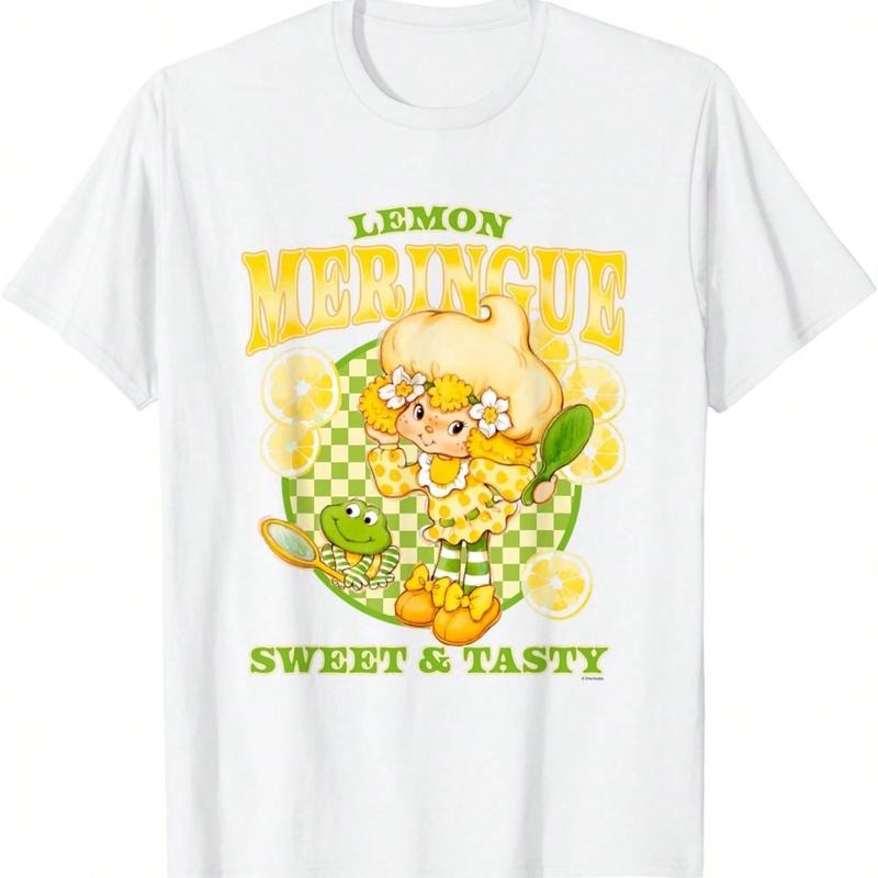 Lemon Meringue Sweet & Tasty Retro Logo T-Shirt Hoodie, Sweatshirt | UrbanDripWear.com